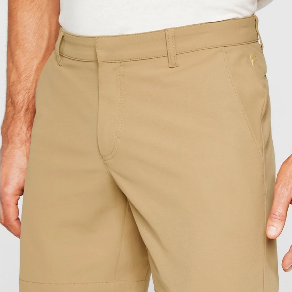 NWT Fabletics Men’s The Don Short 8‑in – Dark Twill – Size 34